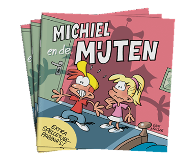 Michiel en de mijten strip