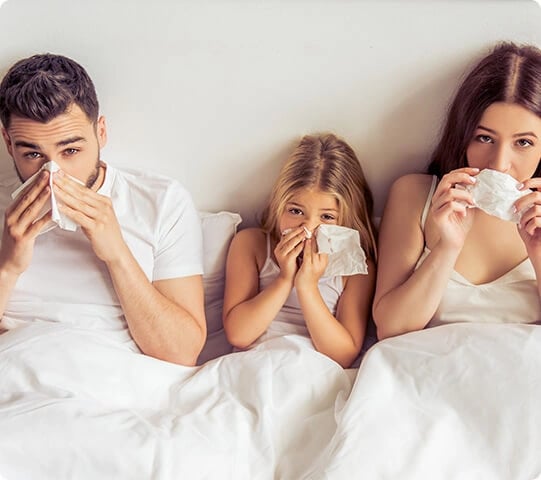 Hausstaubmilbenallergie Symptome Kind erblich bedingt